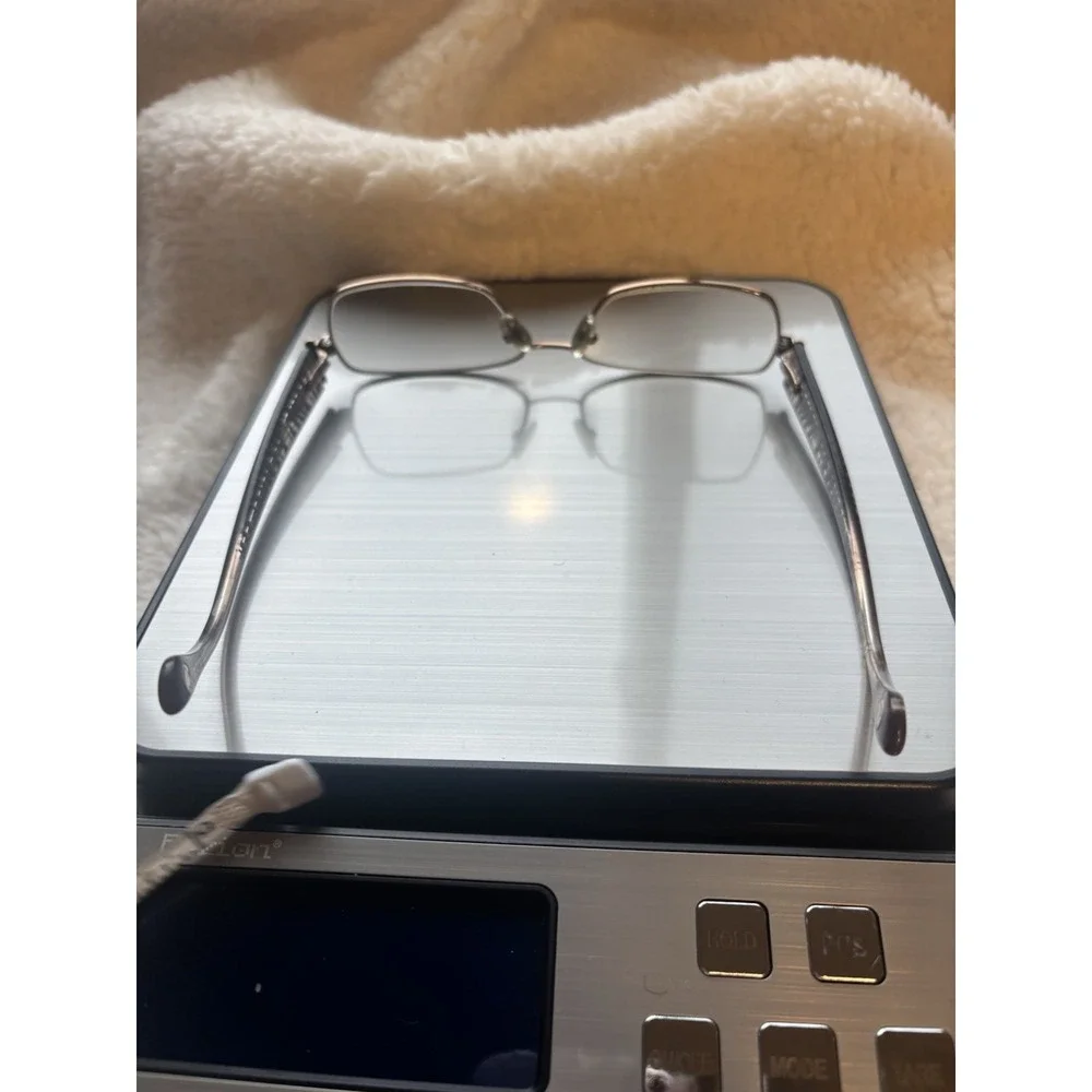 MICHAEL KORS Zebra Stripe Side With Metal Front Frame Women's Eyeglasses MK499